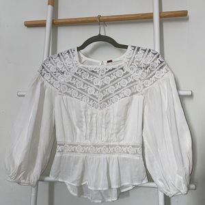 FREE PEOPLE - white blouse